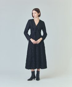 GRACE CONTINENTAL ラメWOOLボウジャケット