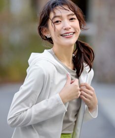 Tiaclasse L 【UVケア・接触冷感】“やみつき”ショートパーカー