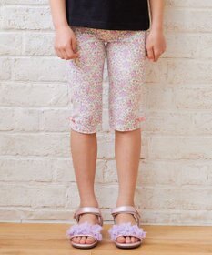 ANY KIDS 裾リボン 5分丈 レギンス