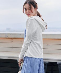 Tiaclasse L 【UVケア・接触冷感】“やみつき”ショートパーカー