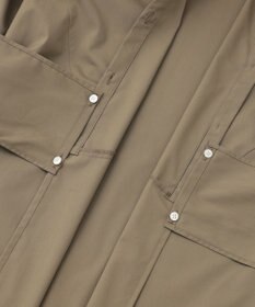 #Newans 【ANSWER for 産前産後ママ】リボン取り外し可能！シャツカラーワンピース