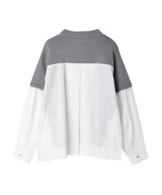 CRAFT STANDARD BOUTIQUE シャツドッキングニットプルオーバー