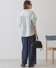 AMERICAN HOLIC 【イージーケア】バックギャザースキッパーシャツ