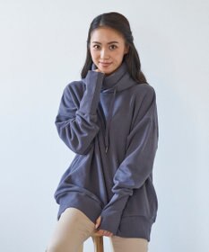 OP／FILA 【OP】ネックウォーマー付き裏毛パーカー