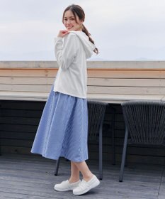 Tiaclasse L 【UVケア・接触冷感】“やみつき”ショートパーカー