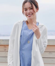 Tiaclasse L 【UVケア・接触冷感】“やみつき”ショートパーカー