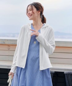 Tiaclasse L 【UVケア・接触冷感】“やみつき”ショートパーカー