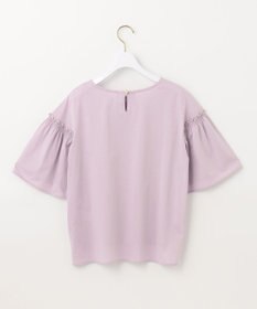 ANY SIS シルケットストライプ フレアスリーブ カットソー