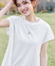 Tiaclasse 【新色追加】フレンチスリーブフレアカットソー