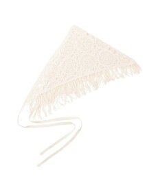 earth music&ecology マルチクロシェスカーフ