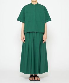 uncrave 【洗濯機洗い可】カラータイプライター ショートシャツ（uncrave WHITE）