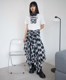 WEGO グラフィックドロストショートT