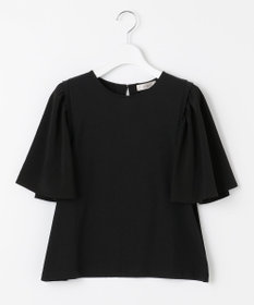 Feroux 【UVケア】ジョーゼットフレアスリーブ Tシャツ