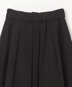 GRACE CONTINENTAL グログランタックフレアスカート