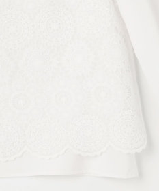 ANY SIS 【洗える】レイヤードレース ブラウス