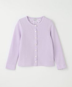 ANY KIDS スナップボタン フレンチ カーディガン