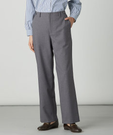 J.PRESS LADIES S 【WEB限定カラーあり】ツムギートflannel ストレート パンツ