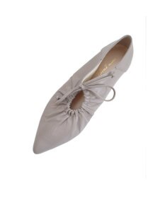 Pointer 日本製 本革ポインテッドトゥリボンパンプス