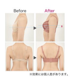 BRADELIS New York 【BRADELIS New York / 育乳補整ブラ・STEP1 集める】ウェンディステップ1ブラ24S1 脇のお肉もふんわり包んで補正するブラ