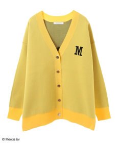 Green Parks Ｍｉｆｆｙ／フェイスジャガードニットカーディガン