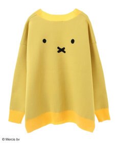 Green Parks Ｍｉｆｆｙ／フェイスジャガードニットカーディガン