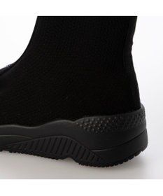 MODE ET JACOMO <carino>フロントジップニットブーツ