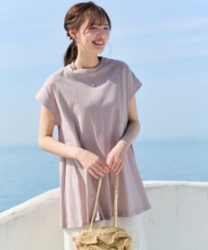 Tiaclasse 【新色追加】フレンチスリーブフレアカットソー