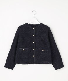 ANY SIS L リボンヤーンライトツイード ジャケット