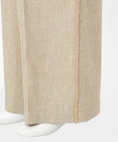 23区 【GOLD LABEL】リネンツイル サイドフリンジ オールインワン