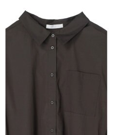 Green Parks ミドル丈シャツワンピースII