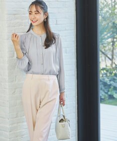 ANY SIS 【洗える】カッセンジャカード ブラウス