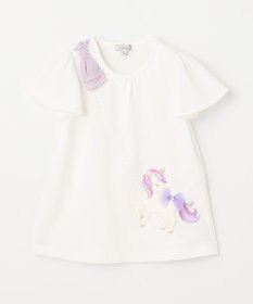 ANY KIDS ユニコーンポシェットTシャツ