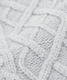 J.PRESS LADIES 【WEB限定・洗える】VICTORIAアランニット ネックウォーマー