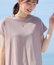 Tiaclasse 【新色追加】フレンチスリーブフレアカットソー