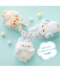 Mother garden しろたん 洗顔ぽてぽてマスコット 《らむね》 もこもこアワー 単品