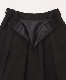 GRACE CONTINENTAL グログランタックフレアスカート