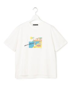 23区 L Lauren Rolwing コラボ グラフィックプリント Tシャツ