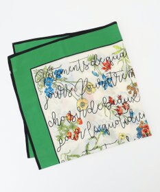 フラワープリントレター スカーフ / 自由区 | ファッション通販