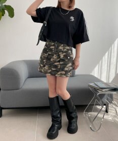 WEGO 2ラインショートT