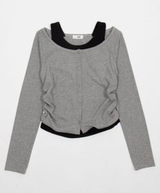 WEGO カーデドッキングレイヤードロンT