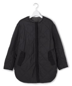 ICB L 【リバーシブル着用可能】 リバーシブルキルト ミドル丈コート