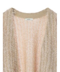 earth music&ecology ふさふさショートカーディガン