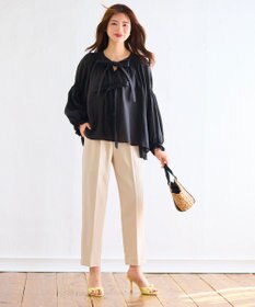 Feroux 美シルエットカラーテーパード パンツ