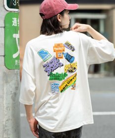 WEGO 【ユニセックス着用ITEM/SMLサイズ展開】別注BENDAVISクールタッチグラフィックT（SS）