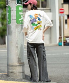 WEGO 【ユニセックス着用ITEM/SMLサイズ展開】別注BENDAVISクールタッチグラフィックT（SS）