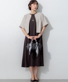 23区 スタンプ柄 シルク ダイヤ スカーフ