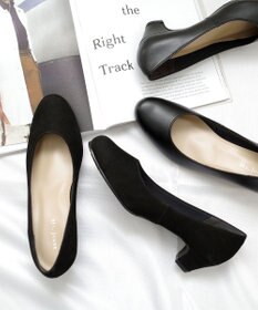 Pointer 日本製 ラウンドトゥパンプス