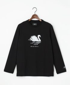 JOSEPH ABBOUD MOUNTAIN 【テーム・ヤルヴィモチーフ】プレーティング天竺 ロングTシャツ