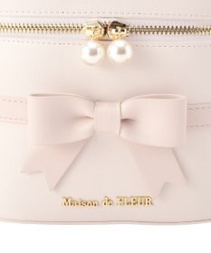 Maison de FLEUR ローズブーケキューブショルダーバッグ