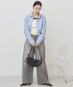 AMERICAN HOLIC ミニチェックショート丈シャツ